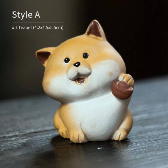 Little Shiba Inu Yixing Clay Tea Pet