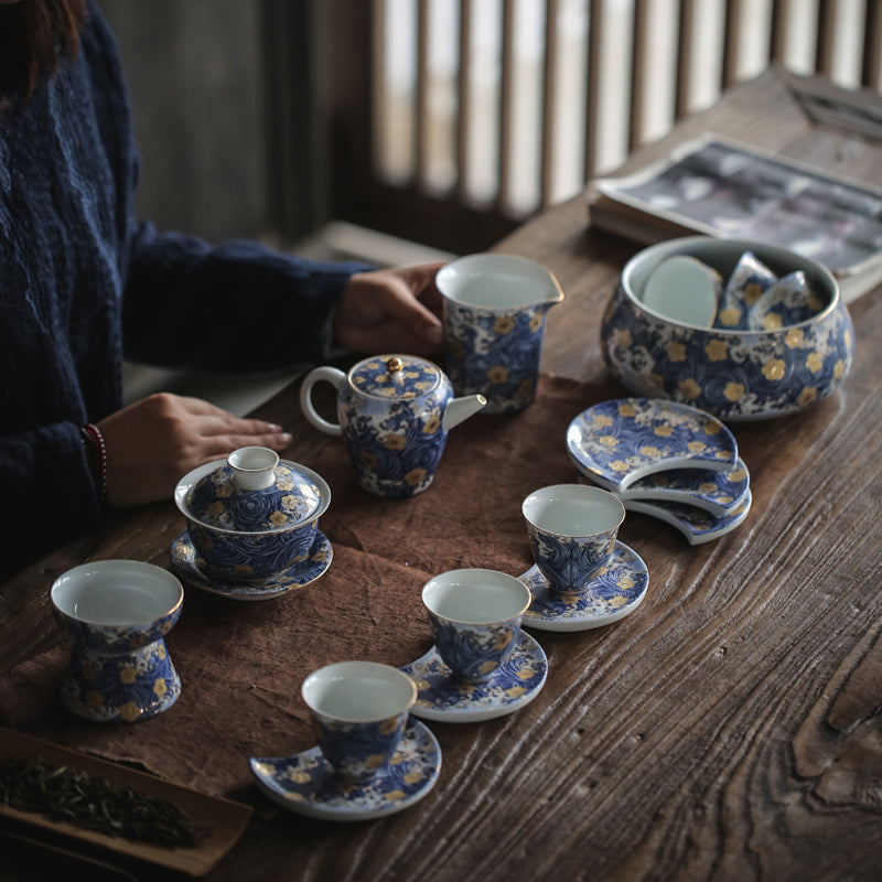 Starry Night Ceramic Gaiwan 150ml