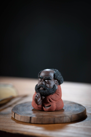 Bodhidharma Yixing Clay Tea Pet