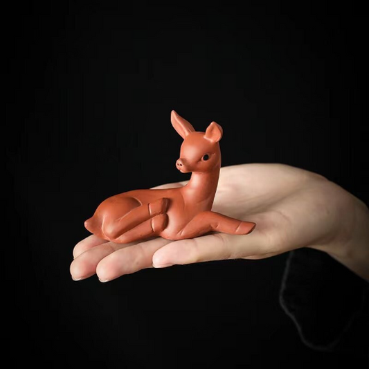 Handcrafted Little Deer Yixing Clay Tea Pet