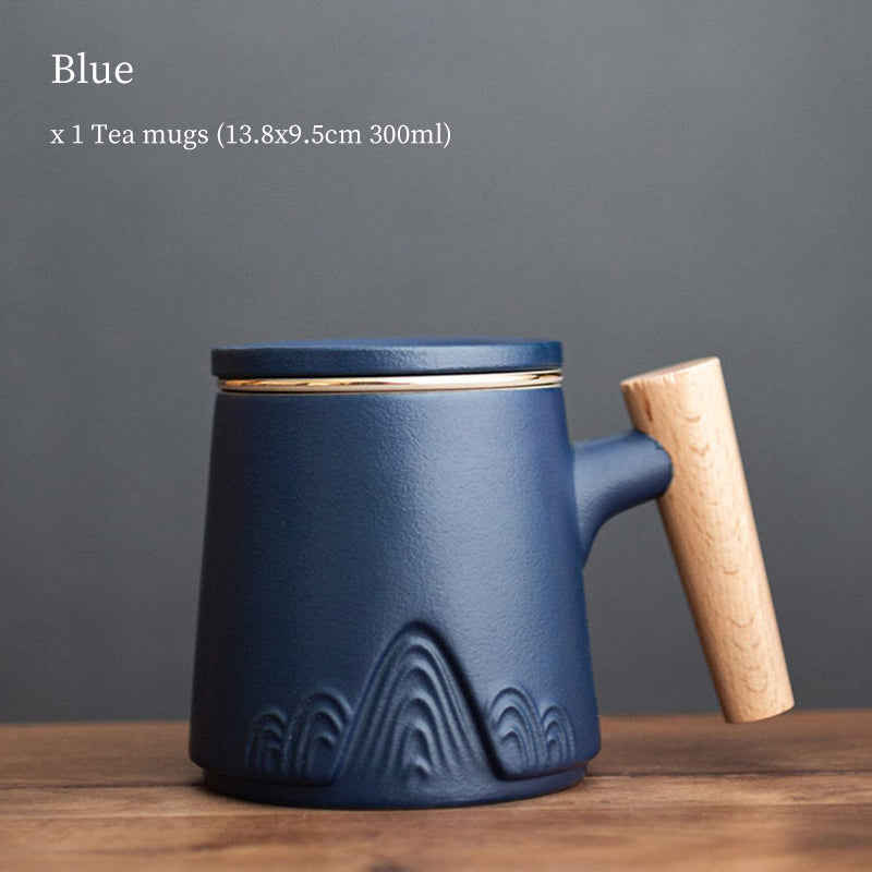 Mountains Sculpture Ceramic Mug 300ml