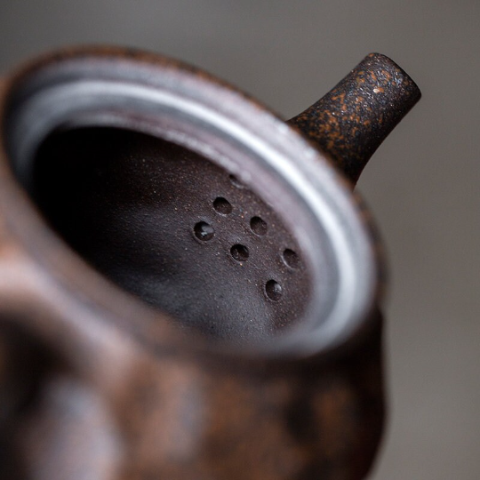 Wood-fired Diamond Xishi Teapot 200ml/210ml