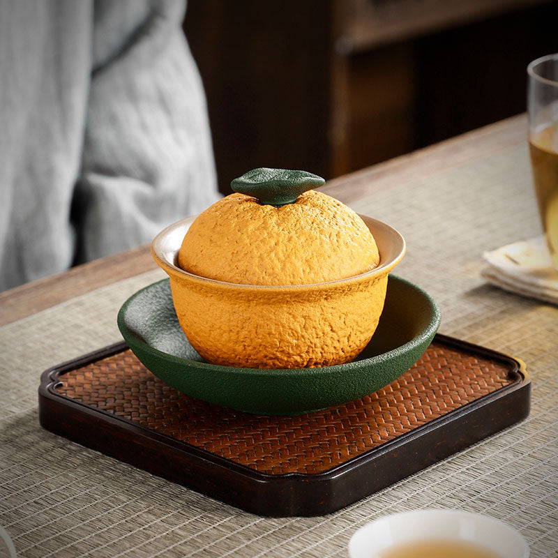 Ugly Orange Ceramic Gaiwan 140ml