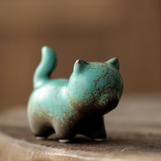 Ceramic Kitty Tea Pet