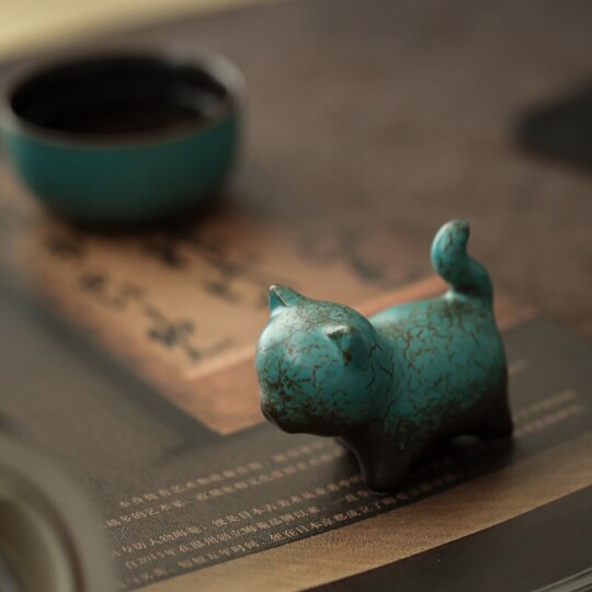 Ceramic Kitty Tea Pet