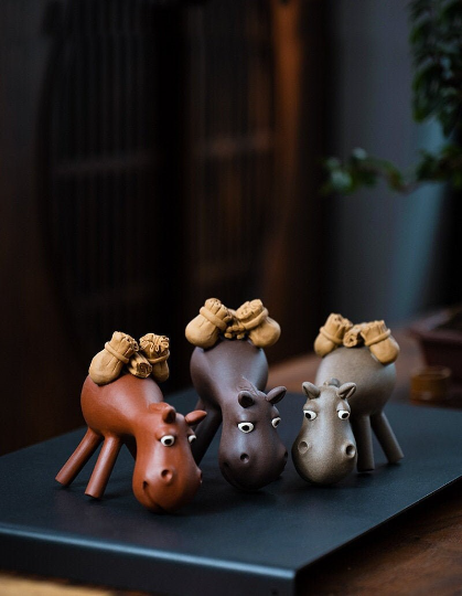 Little Donkey Yixing Clay Tea Pet