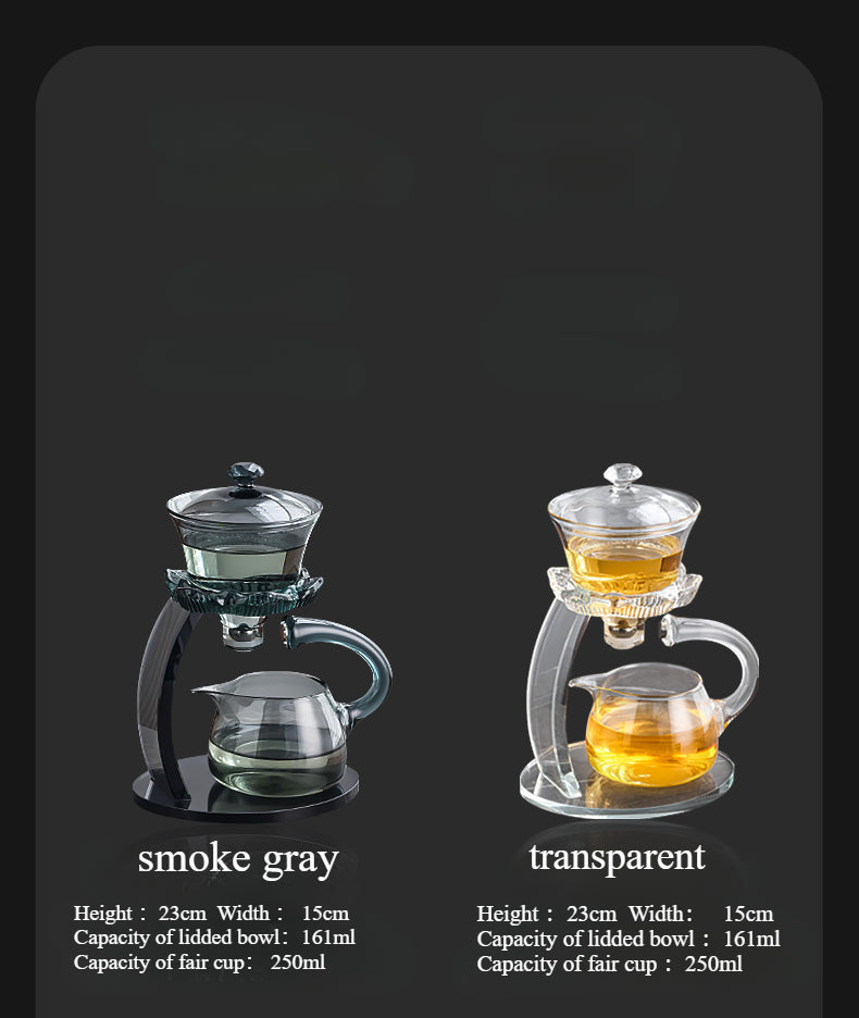 High Borosilicate Glass Automatic Tea Brewing Set