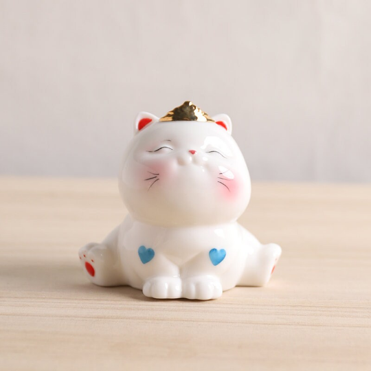 Little Kitty Ceramic Tea Pet