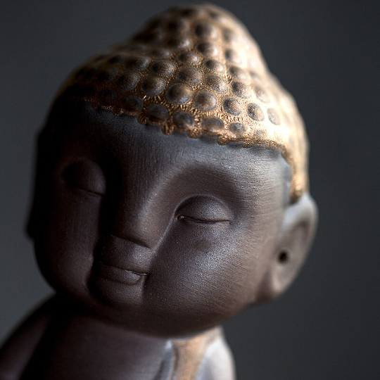 Zen Buddhist Little Monk Yixing Clay Tea Pet