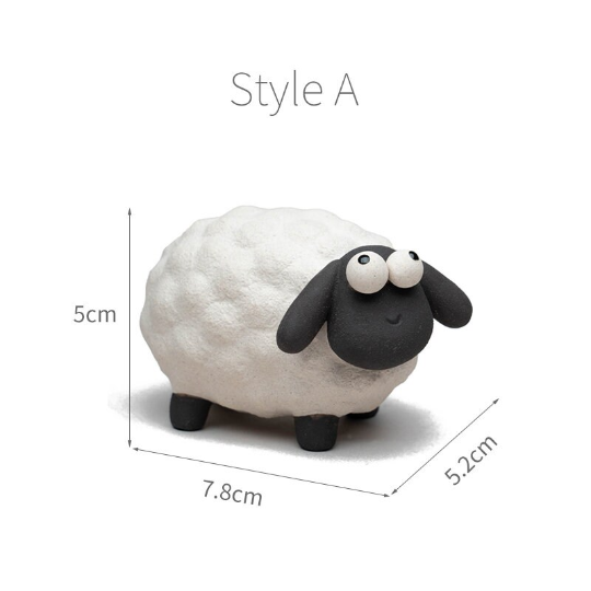 Adorable Little Lamb Yixing Clay Tea Pet