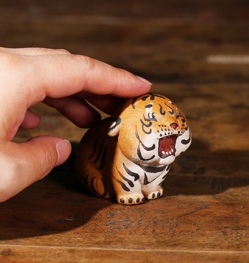 Little Tiger Ceramic Tea Pet