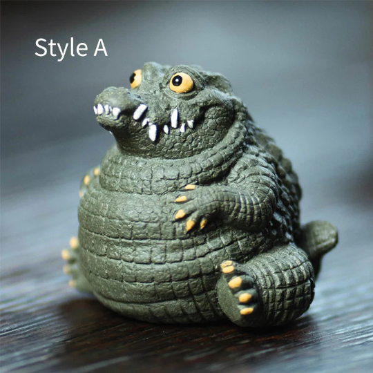 Creative Crocodile Yixing Clay Tea Pet