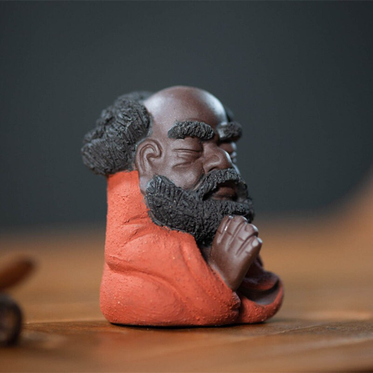 Bodhidharma Yixing Clay Tea Pet