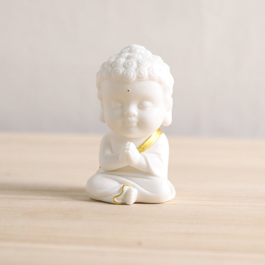 Zen Buddha Porcelain Tea Pet