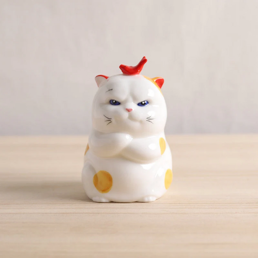 Little Cat Porcelain Tea Pet