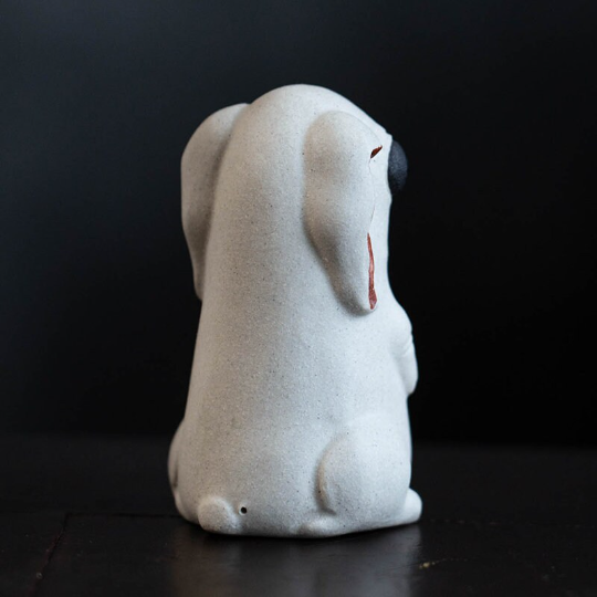 Robot Rabbits Ceramic Tea Pet