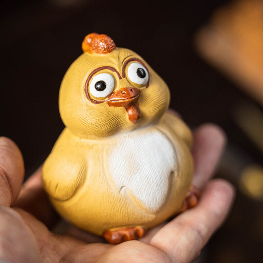 Lucky chicken Yixing Clay Tea Pet