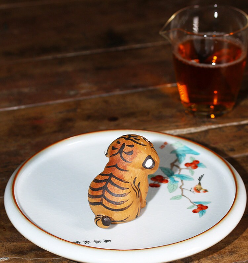 Little Tiger Ceramic Tea Pet