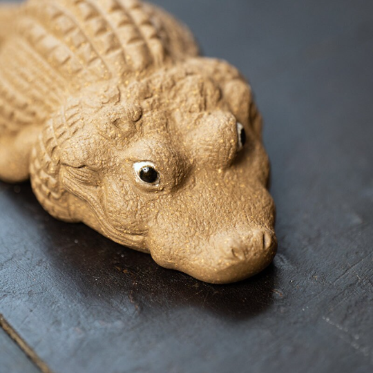 The Crocodile Ceramic Tea Pet