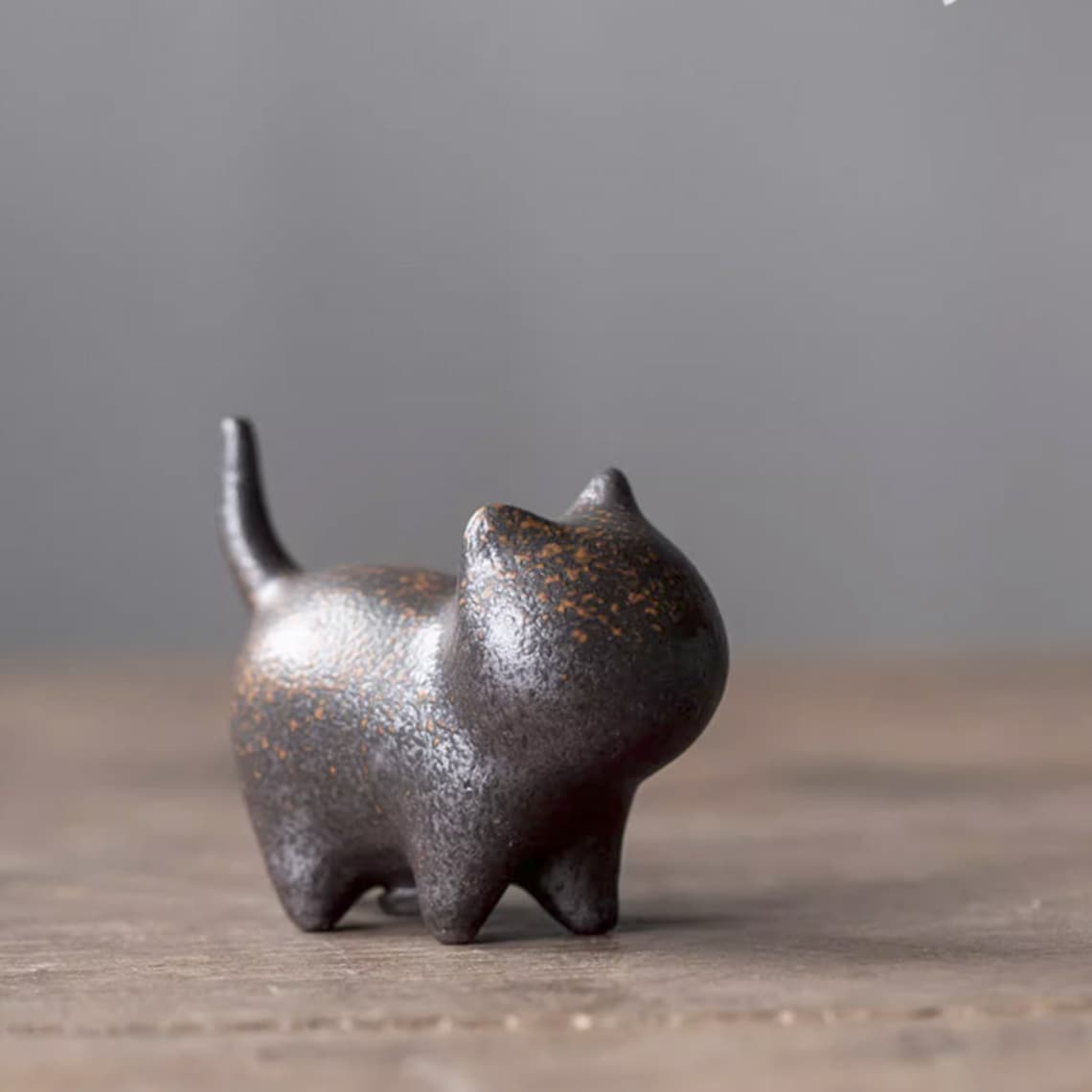 Ceramic Cat Tea Pet