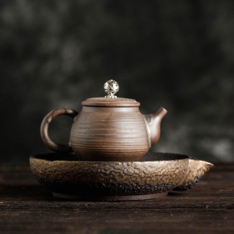 Handmade Ceramic Tea Pot Holder (Hu Cheng）