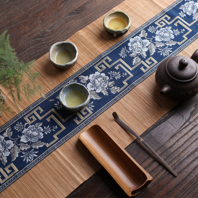 Rectangular Natural Bamboo Table Runner