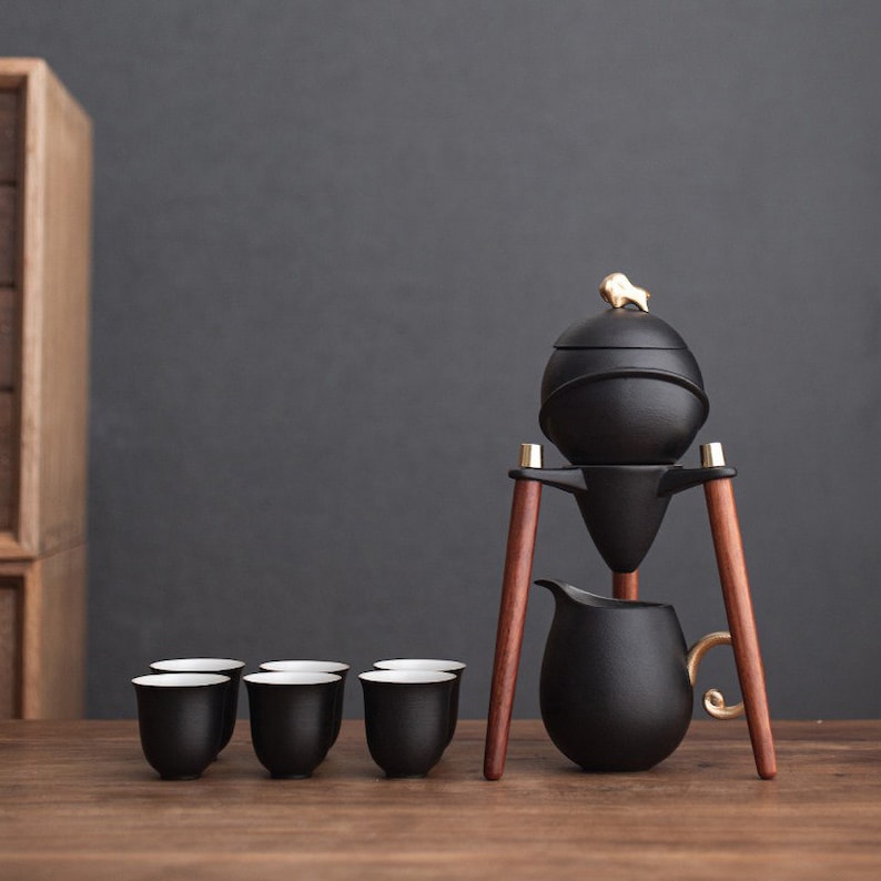 Japanese Ceramic Automatic Tea Brewer