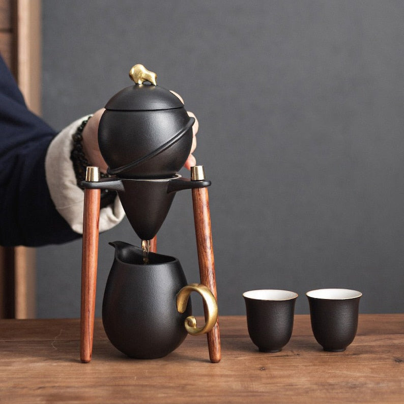 Japanese Ceramic Automatic Tea Brewer