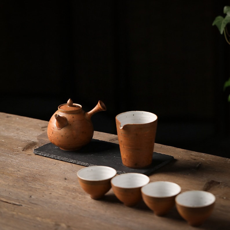 Jingdezhen Handmade Stoneware  Kung Fu Tea Set