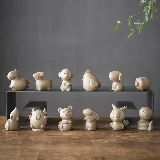 Chinese Zodiac Ceramic Tea Pet