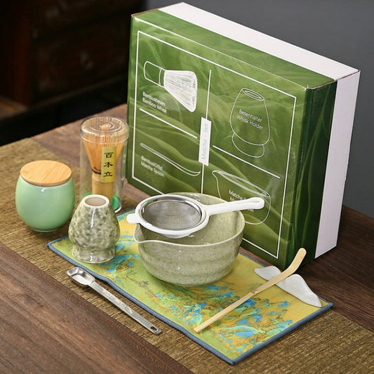 Japanese Ceramic Matcha Tea Set