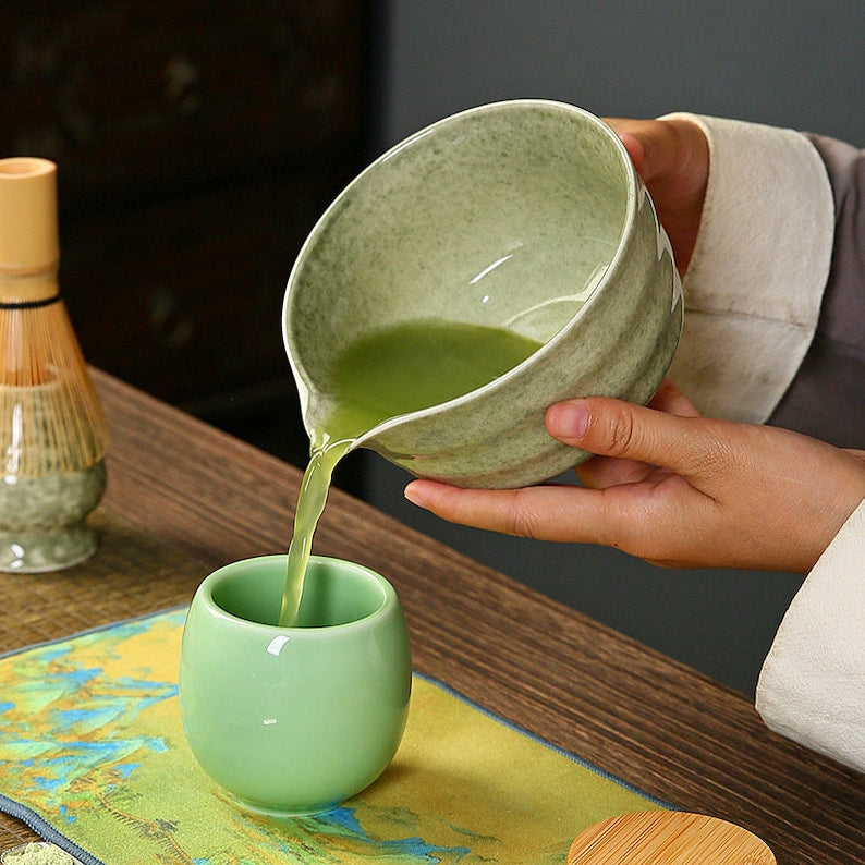 Japanese Ceramic Matcha Tea Set