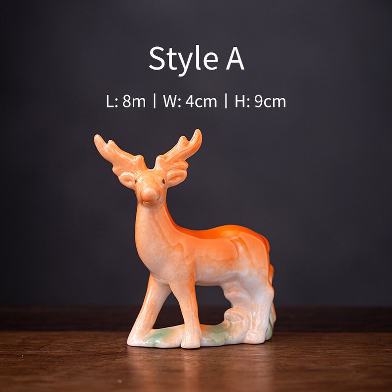 Little Deer Ceramic Tea Pet