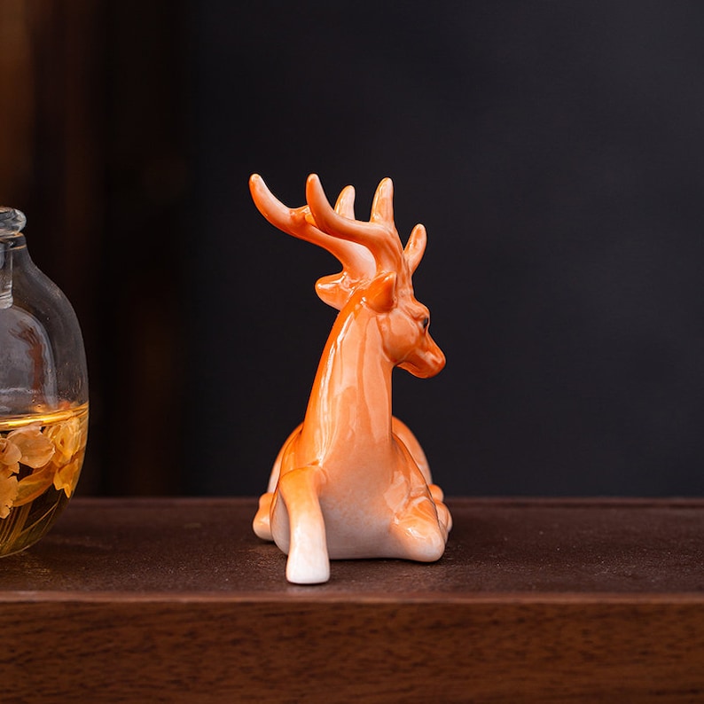 Little Deer Ceramic Tea Pet