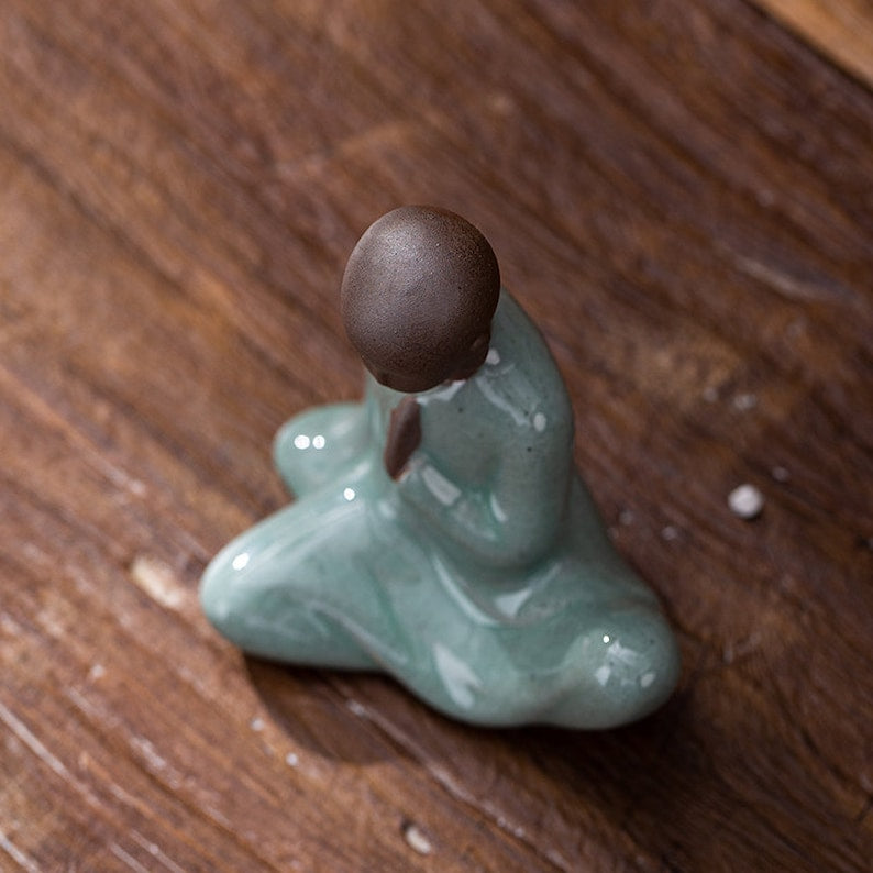 Little Monk Purple Clay Tea Pet