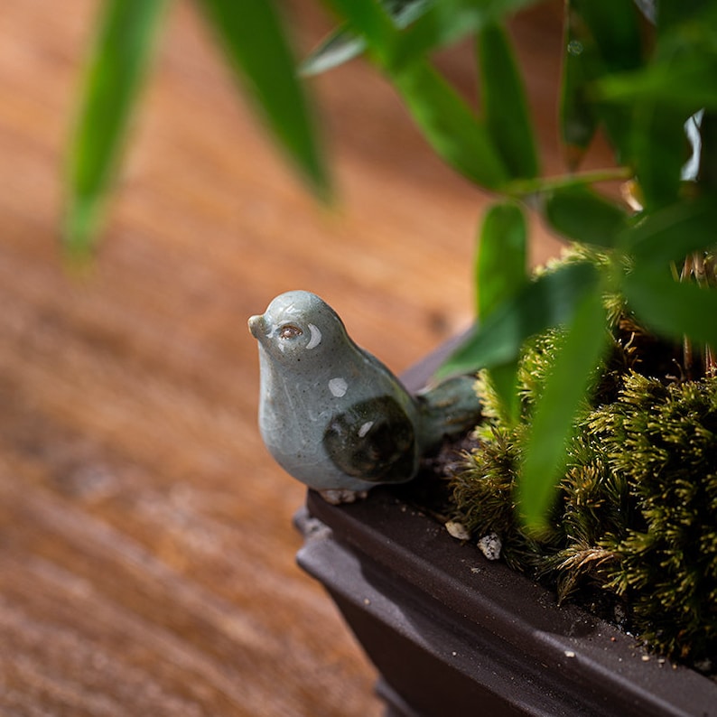 Adorable Little Bird Ceramic Tea Pet