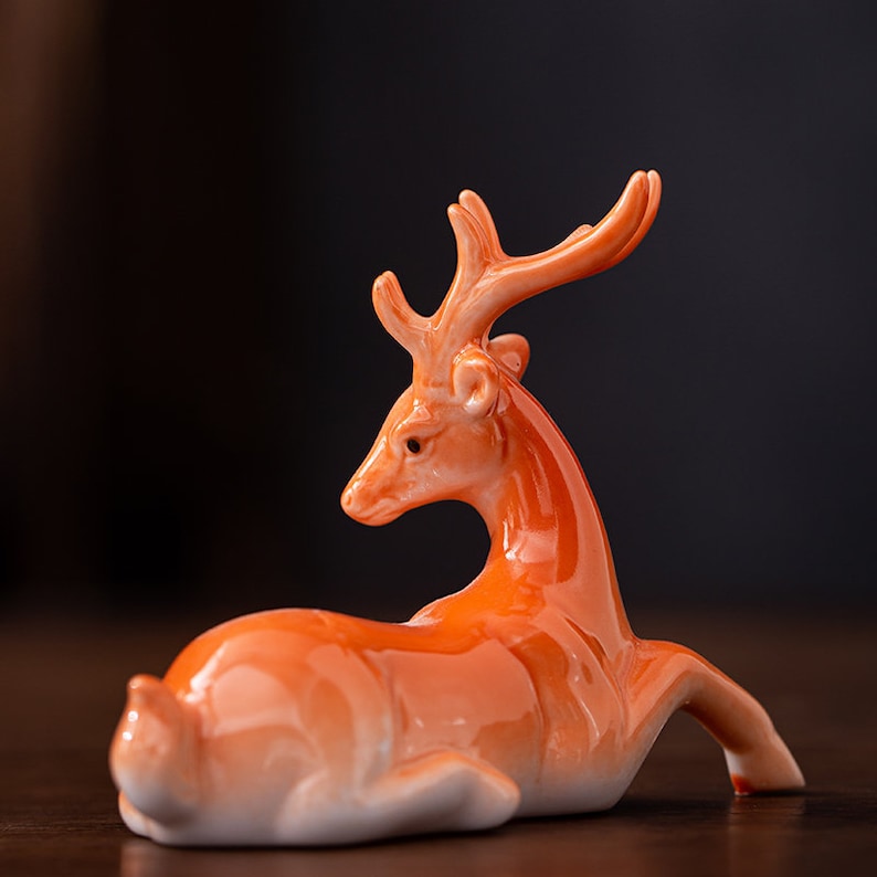 Little Deer Ceramic Tea Pet