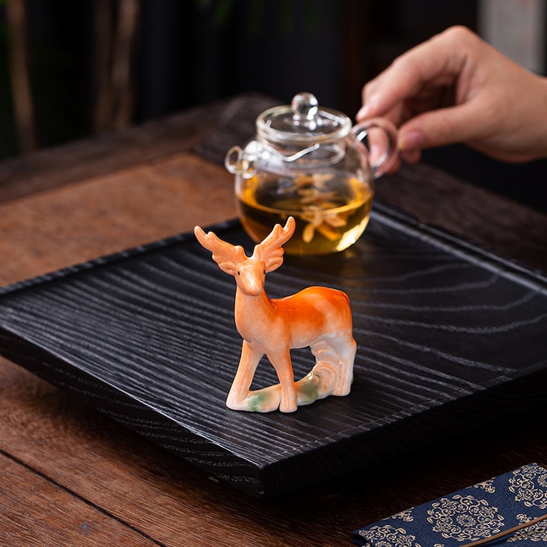 Little Deer Ceramic Tea Pet